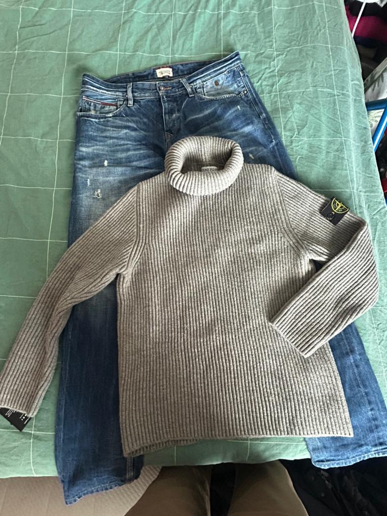Stone Island coltrui100% wol en origineel maat XXL, Ophalen of Verzenden, Zo goed als nieuw, Maat 52/54 (L)