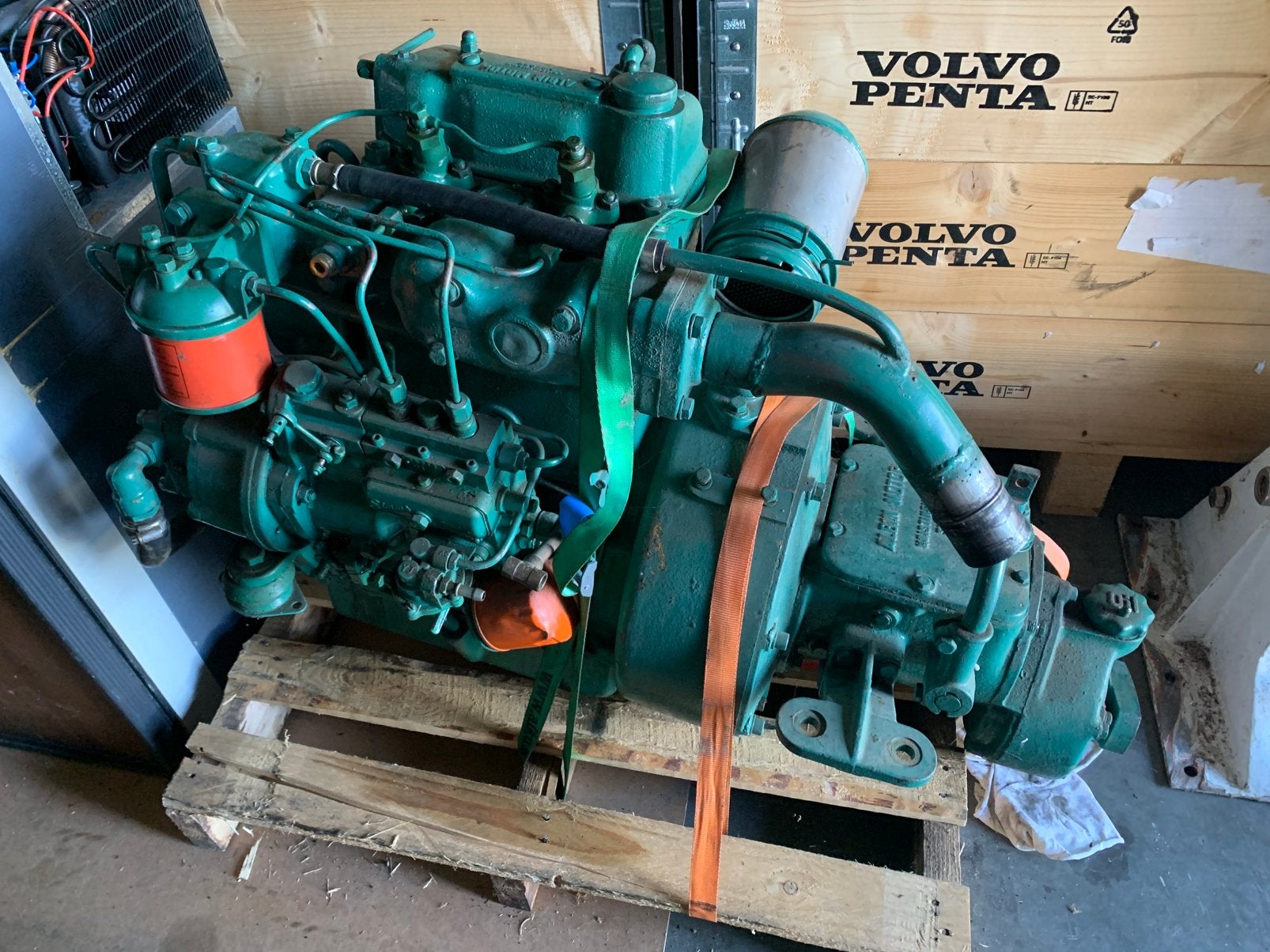 Albin AD2 dieselmotor met keerkoppeling., Ophalen, Gebruikt, Dieselmotor