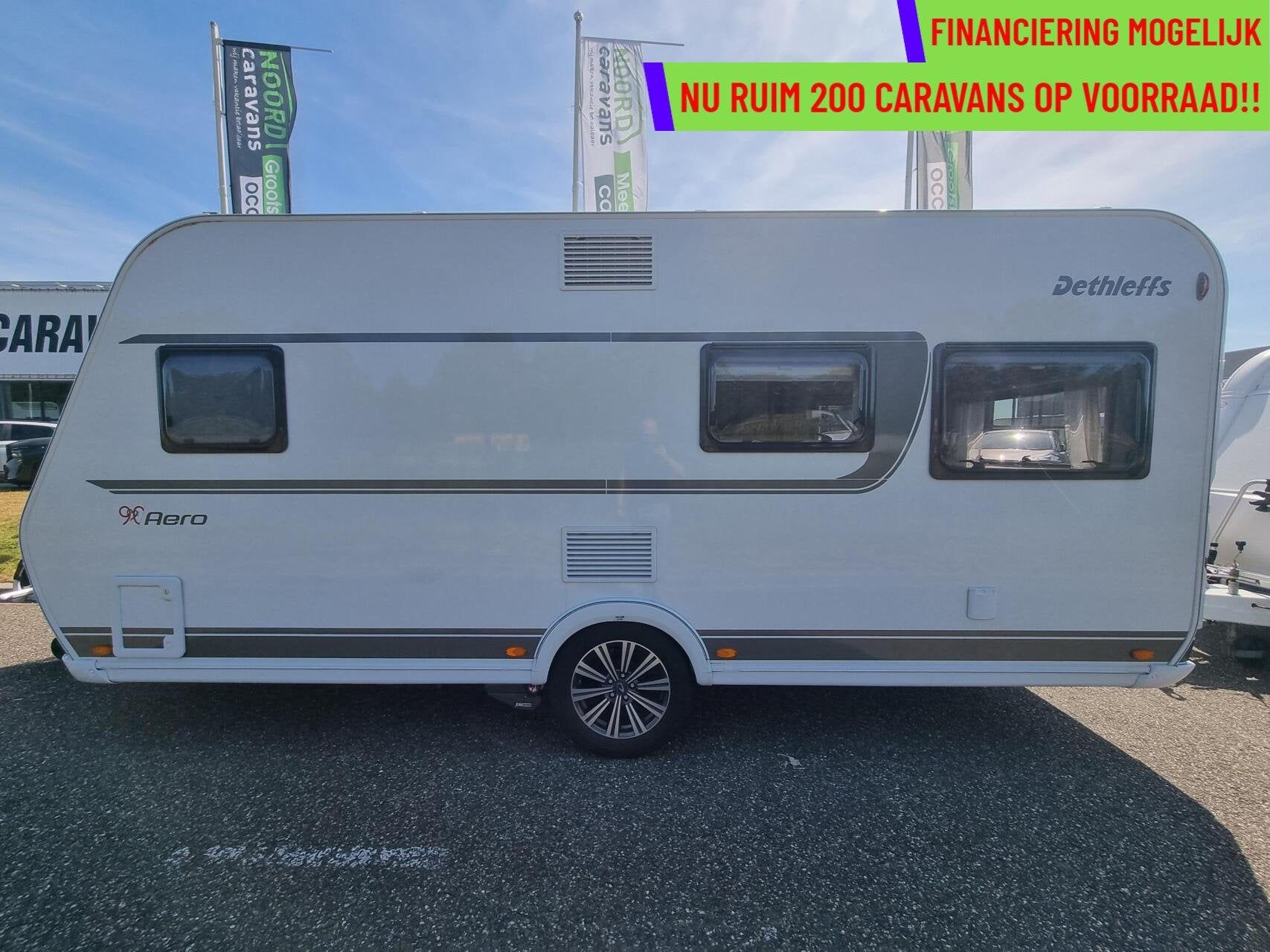 Dethleffs Aero 470 FR MOVER + CASS LUIFEL +VOORTENT+FRANSBED, Mover, Rondzit, Bedrijf, Tot en met 4