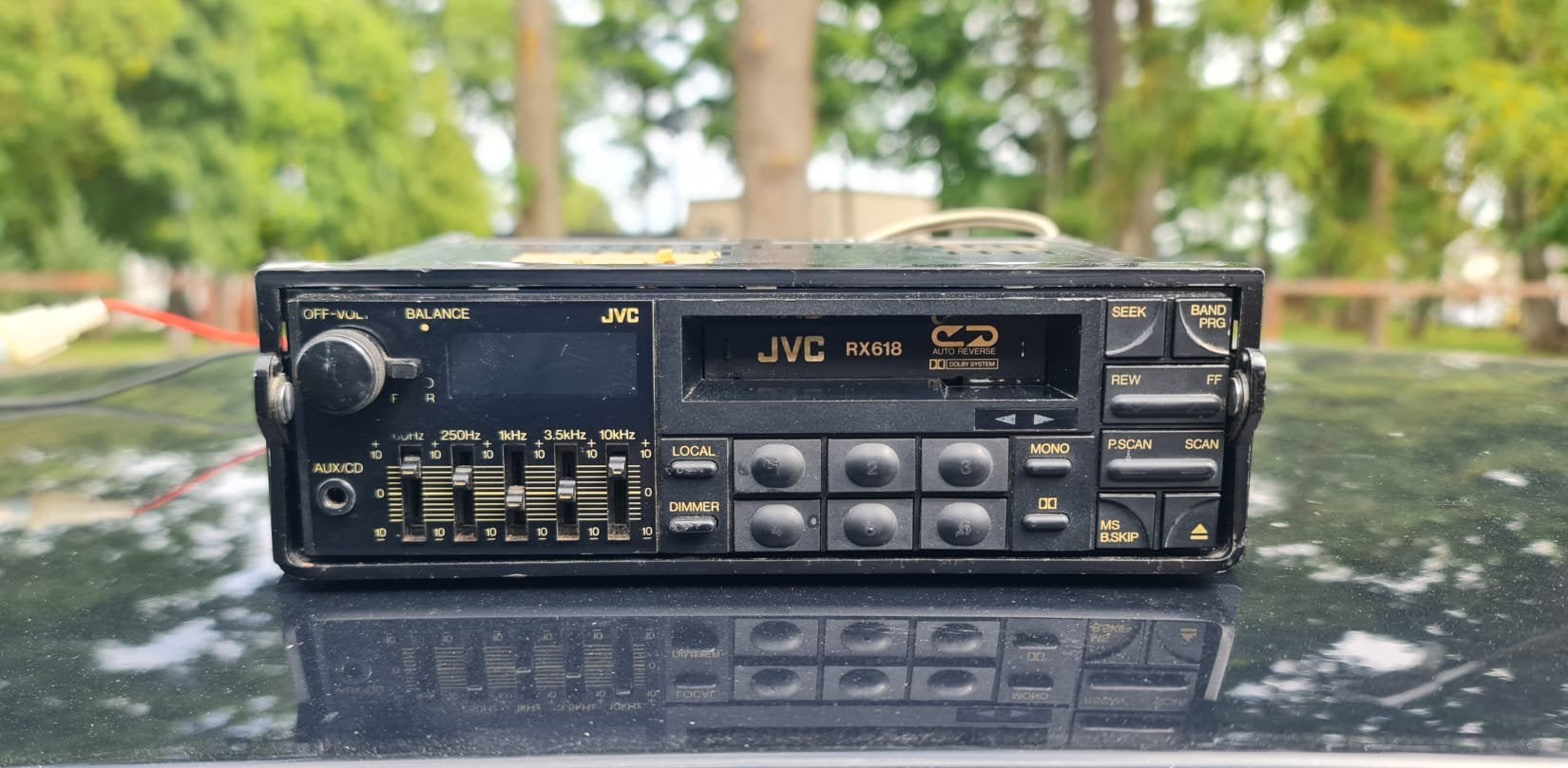 Jvc ks-rx618 casssette receiver, Ophalen of Verzenden, Zo goed als nieuw