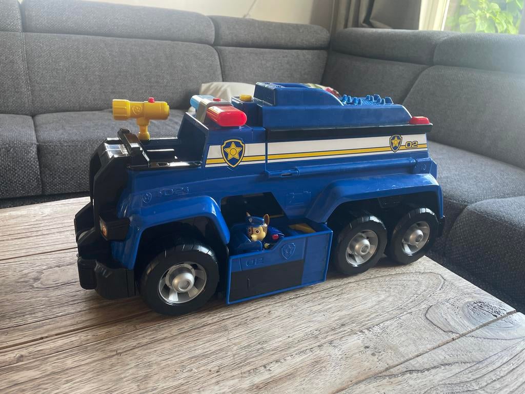 Paw Patrol politieauto - (excl. bootje), Ophalen of Verzenden, Gebruikt