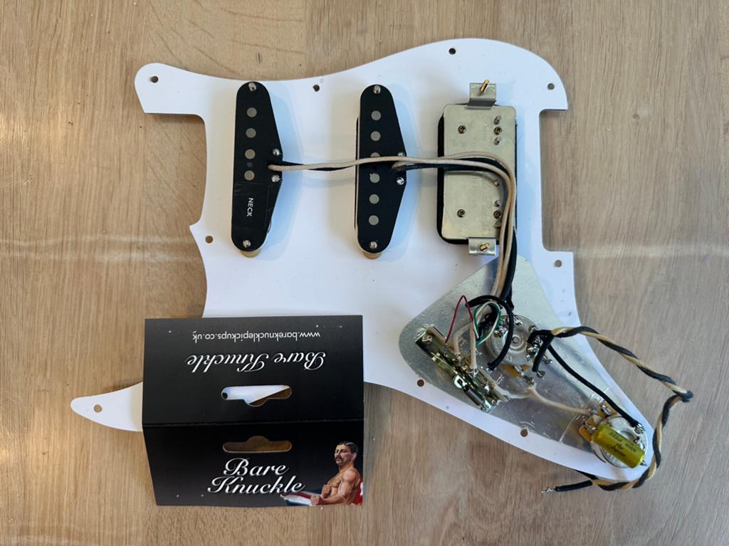 Bare Knuckle Pickup HSS set : Rebel Yell / Triptych 2x, Ophalen of Verzenden, Zo goed als nieuw, Solid body, Overige merken