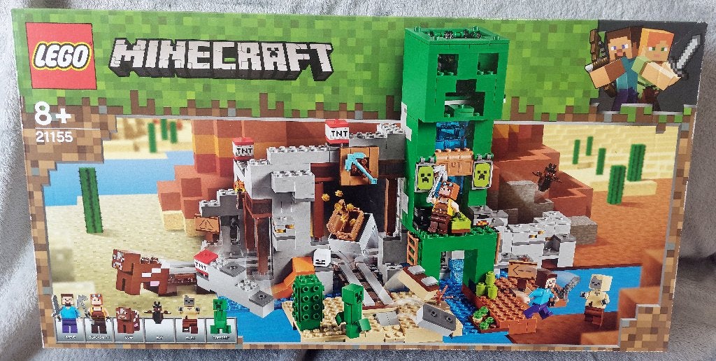 Lego Minecraft 21155 - Nieuw in doos en ongeopend/sealed, Minecraft, Nieuw, Ophalen of Verzenden, Complete set