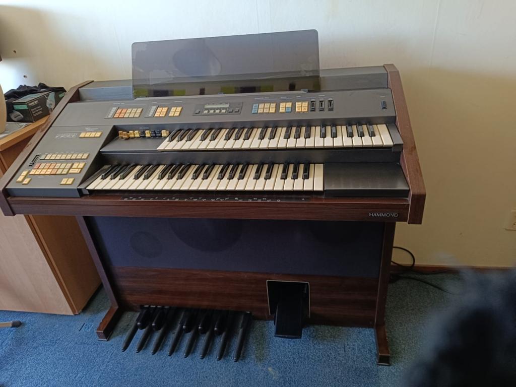 Hammond orgel EX-800L met krukje - Goede staat, Muziek en Instrumenten, Orgels, Ophalen