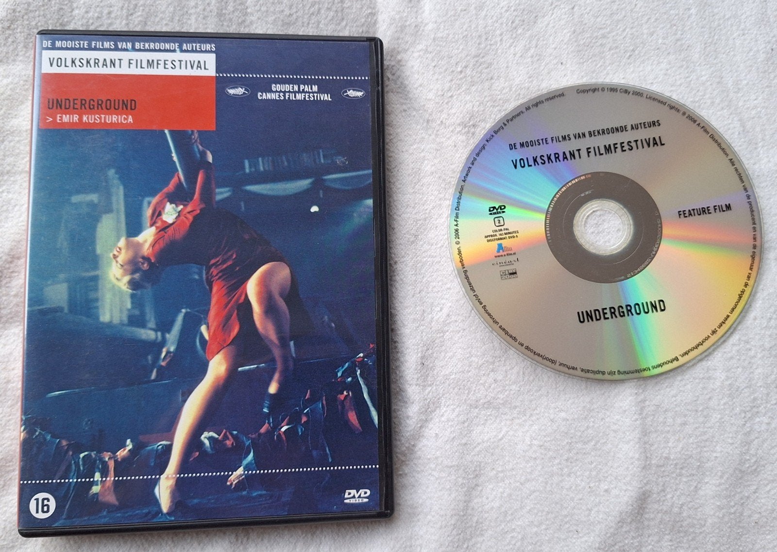 Underground ( Emir Kusturica ) VK Filmfestival 18, Cd's en Dvd's, Vanaf 16 jaar, Ophalen of Verzenden, Nederlands