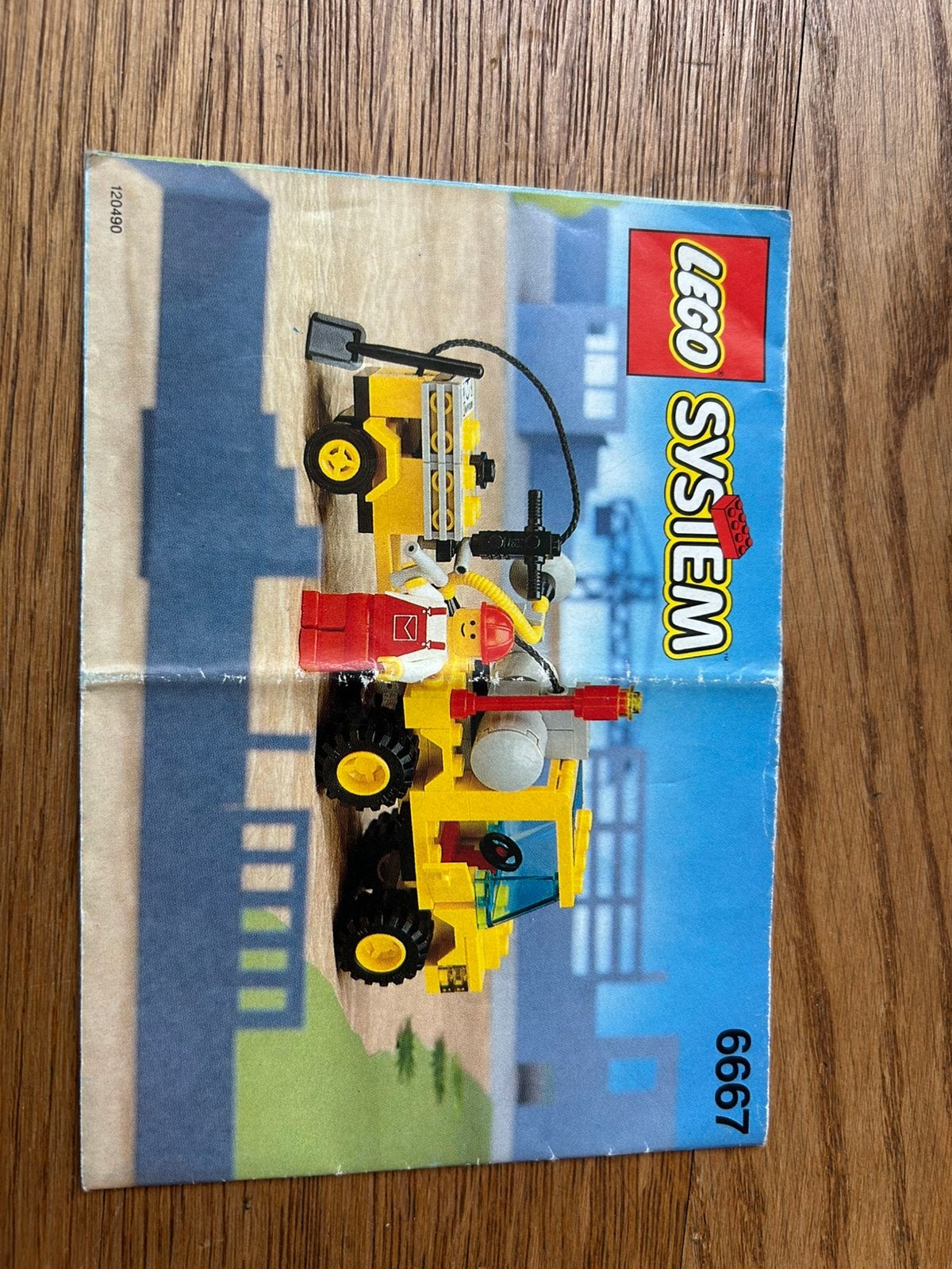 Lego City 6667: Wegenwerker met aanhanger en drilboor, Ophalen, Lego, Compleet, Complete set
