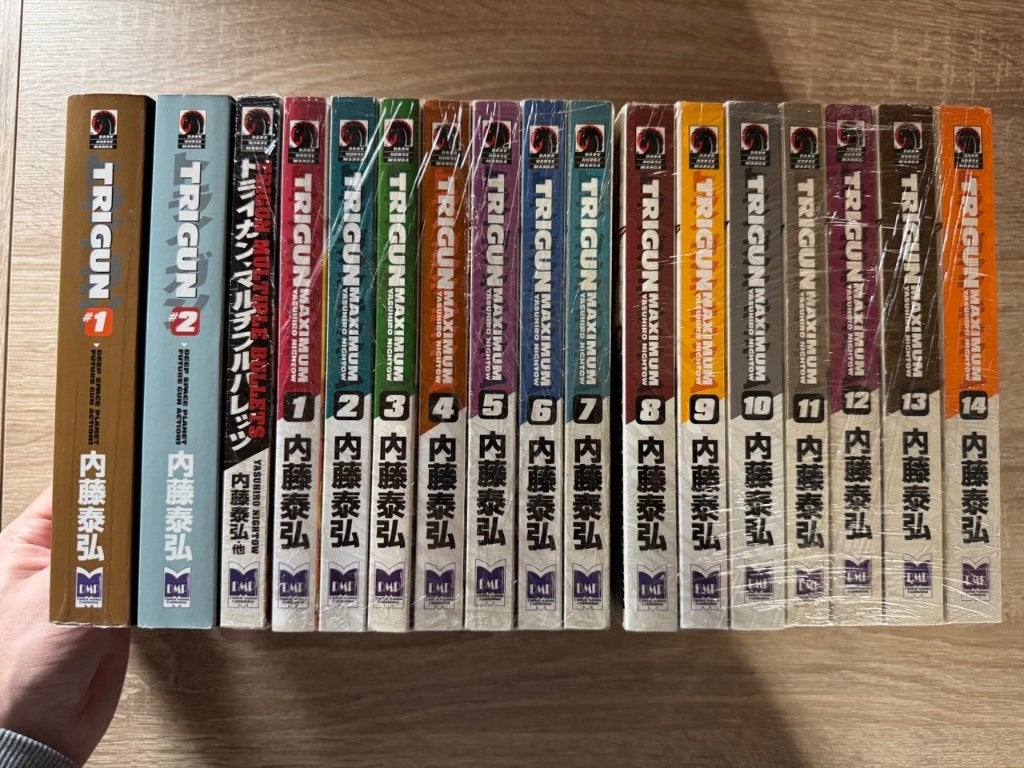 Trigun manga compleet, Boeken, Complete serie of reeks, Ophalen of Verzenden, Gelezen, Japan (Manga)