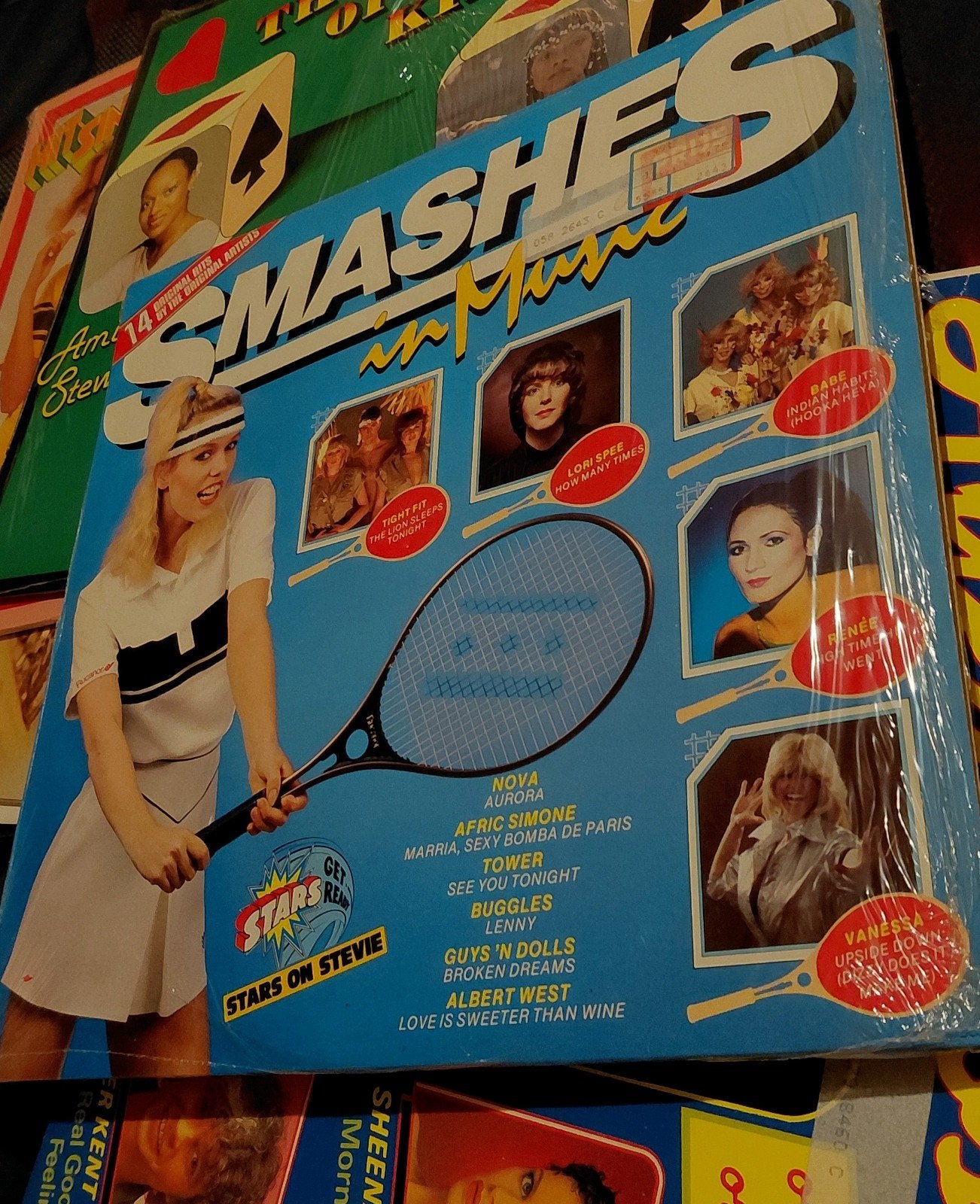 Smashes in Music pop lp nova,the four tops buggles tight fit, LP, Pop, Ophalen of Verzenden, Zo goed als nieuw