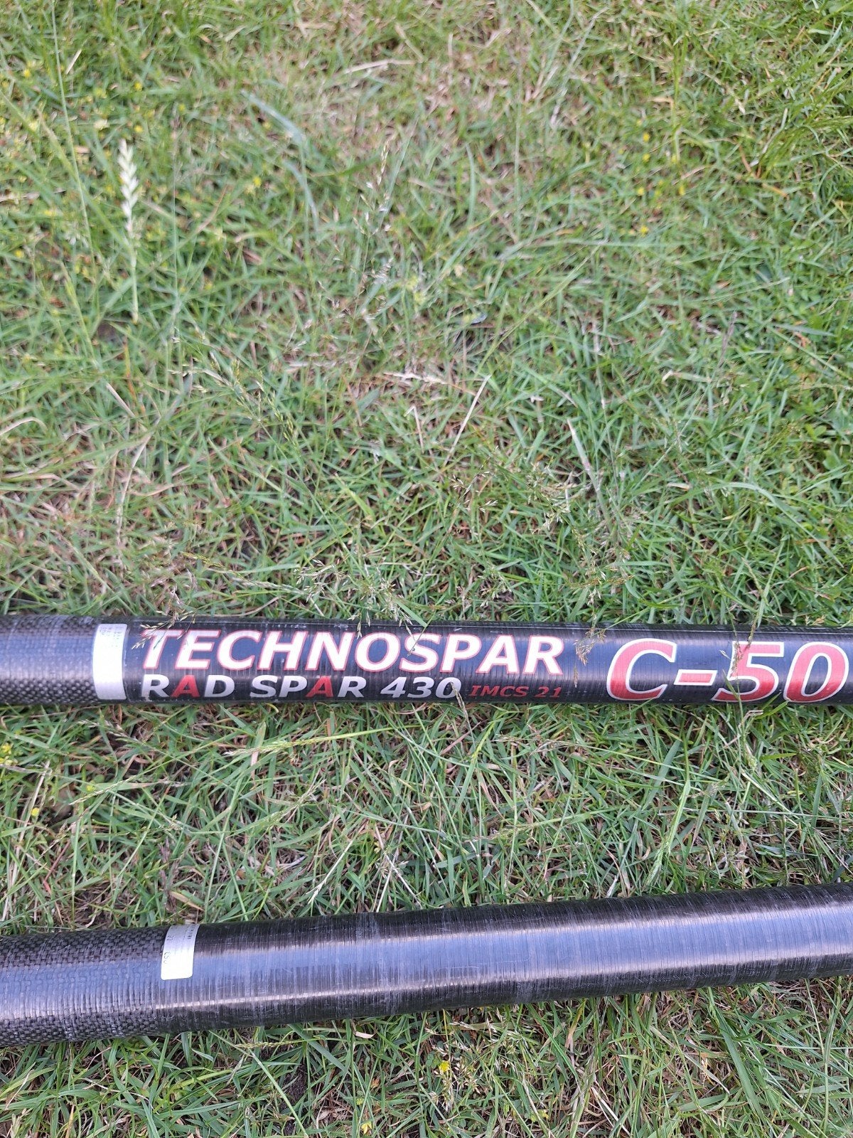 Technospar C-50 RDM Mast 430 cm 50% Carbon, Watersport en Boten, Windsurfen, Gebruikt, Mast, Deelbare mast, Ophalen