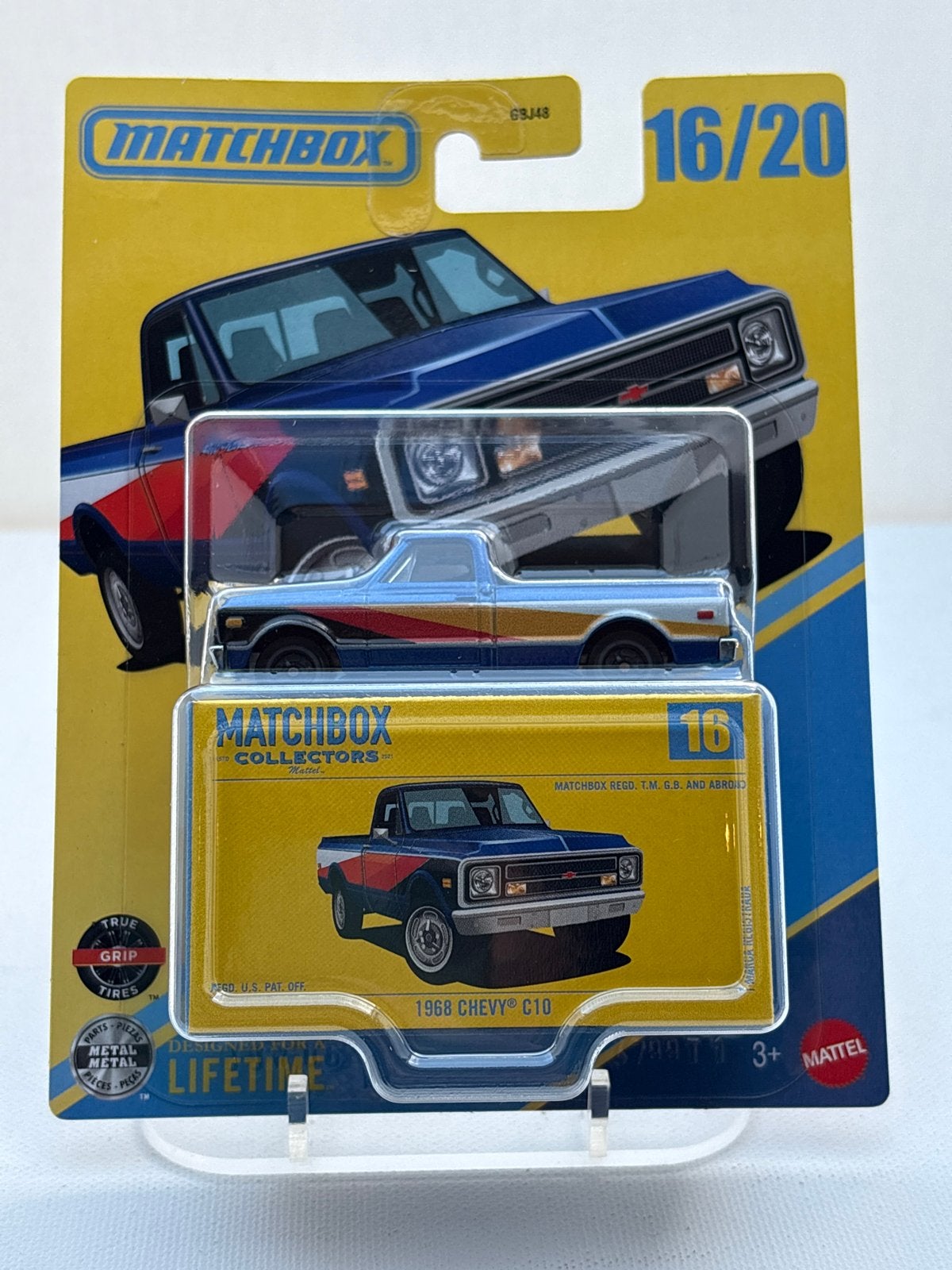 Matchbox Collectors 1968 Chevy C10 - Nieuw in verpakking, Auto, Nieuw, Ophalen of Verzenden, Mattel