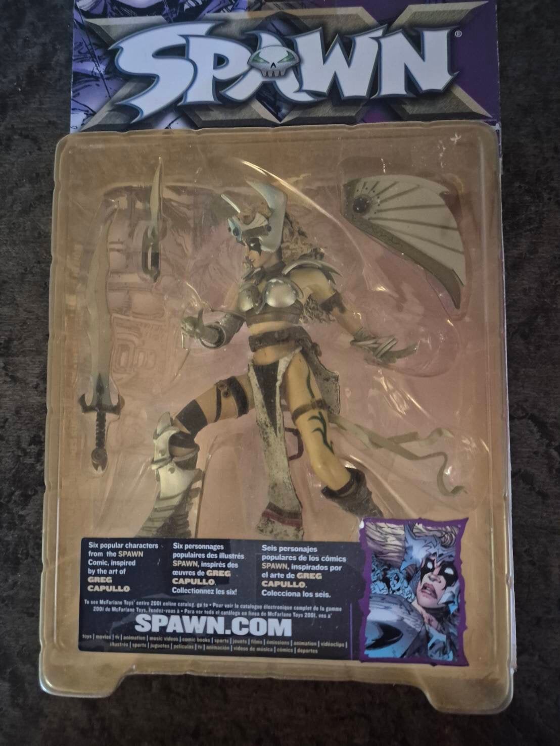 Spawn Domina Greg Capullo Collection McFarlane Toy, Ophalen of Verzenden, Zo goed als nieuw, Actiefiguur of Pop