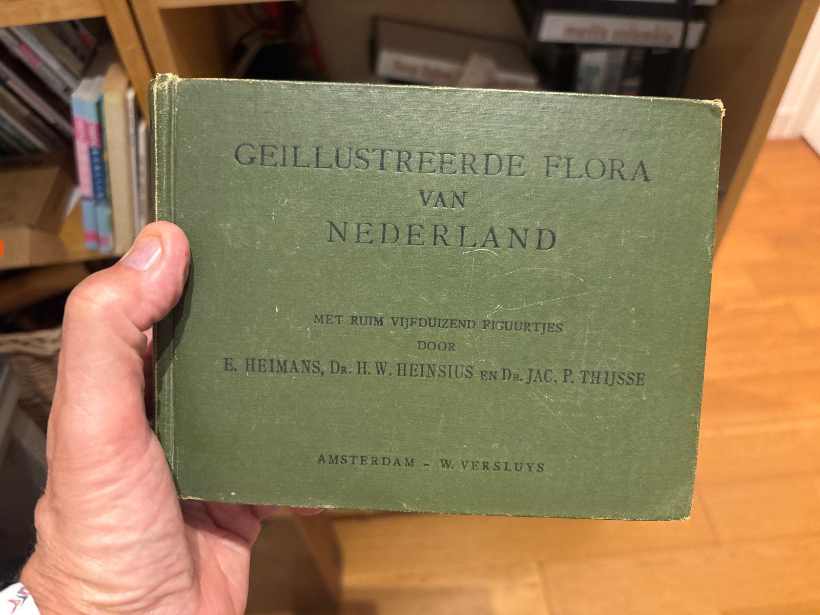 Geïllustreerde Flora van Nederland - 1927, Boeken, Ophalen of Verzenden, Gelezen, Bloemen, Planten en Bomen