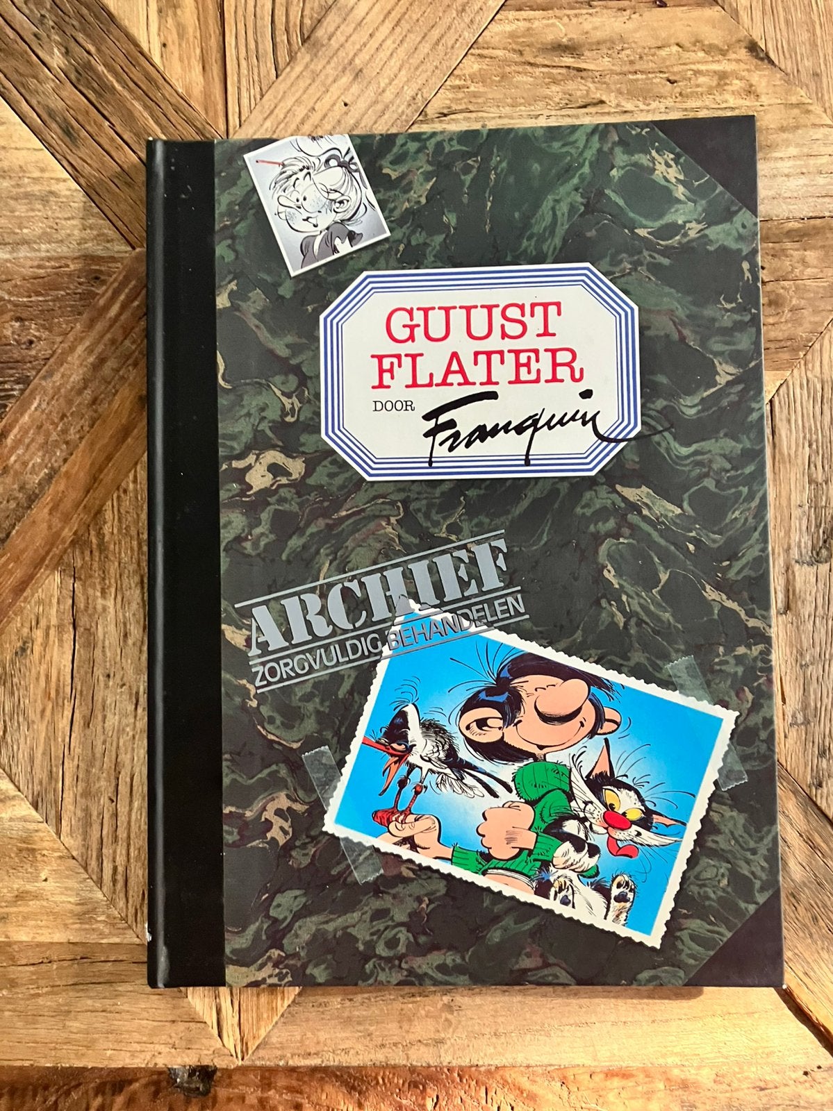 Guust Flater Archief zorgvuldig behandelen, Eén stripboek, Ophalen of Verzenden, Nieuw