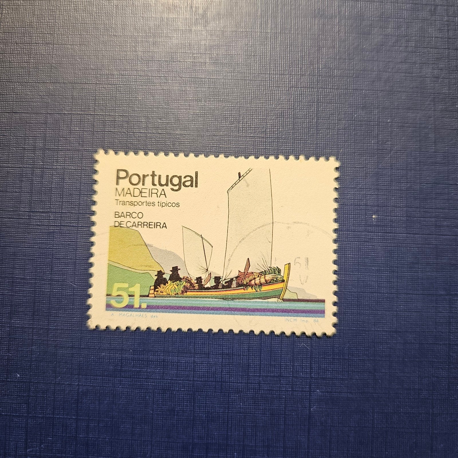 Portugal Madeira nr 96, Ophalen of Verzenden, Portugal, Gestempeld