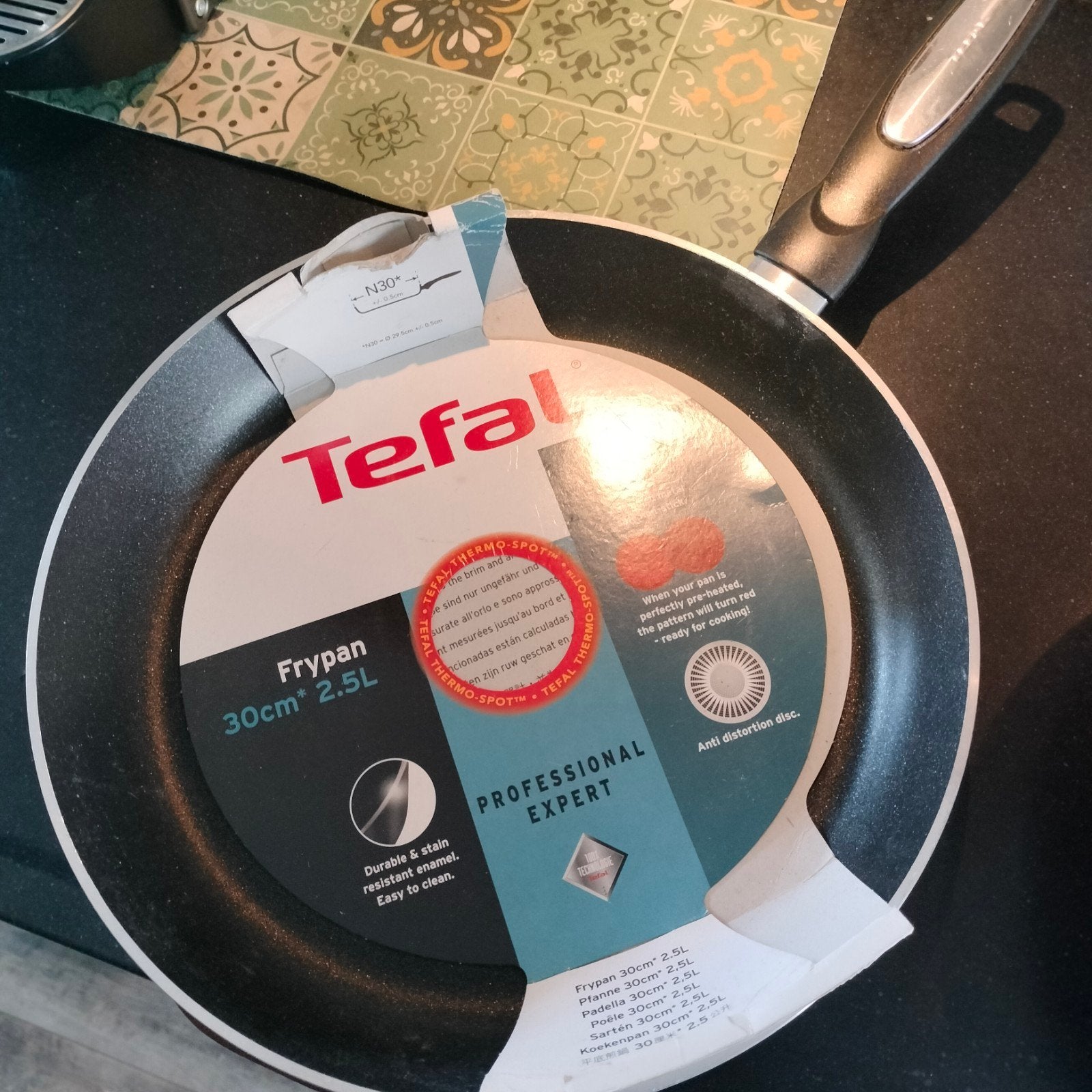 Nieuwe Tefal Koekenpan 30cm - Professional Expert, Overige typen, Ophalen of Verzenden, Nieuw