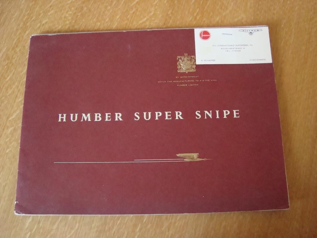 Humber super snipe, Ophalen of Verzenden, Nieuw