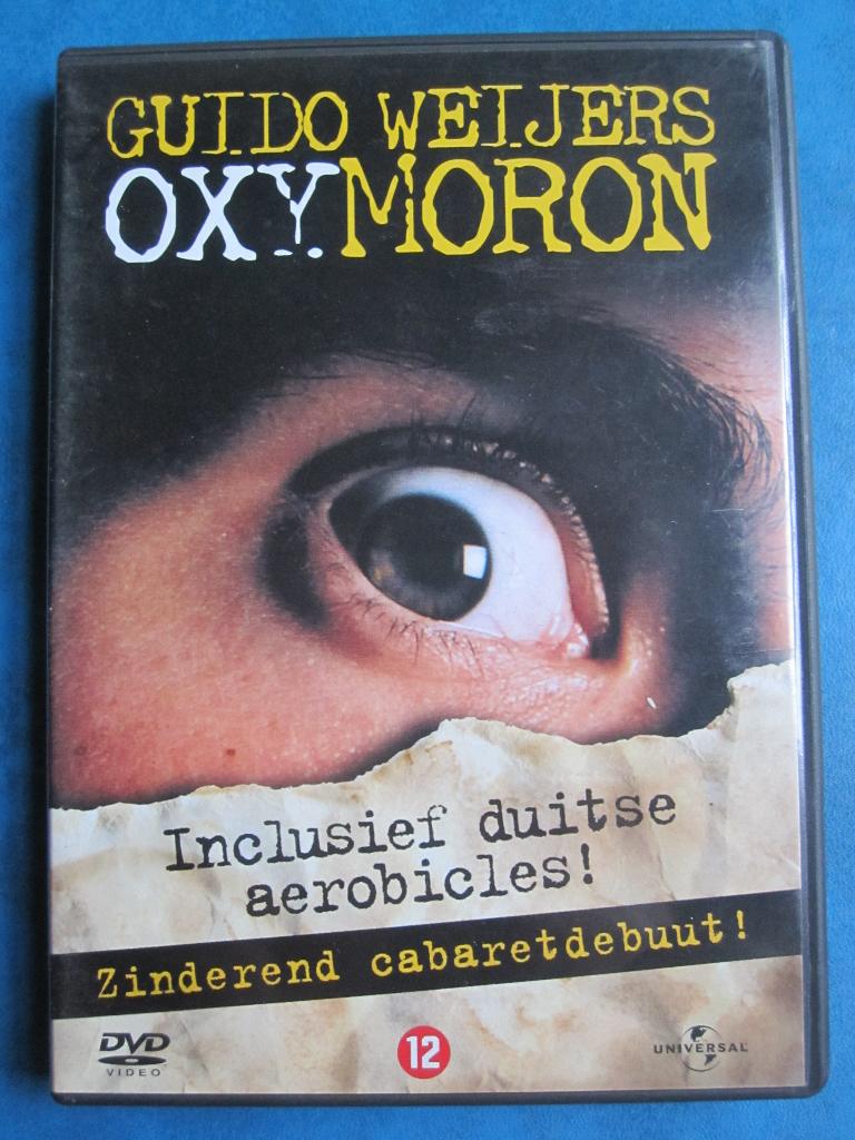 Guido Weijers - Oxymoron (2004), Vanaf 12 jaar, Ophalen of Verzenden, Zo goed als nieuw, Stand-up of Theatershow