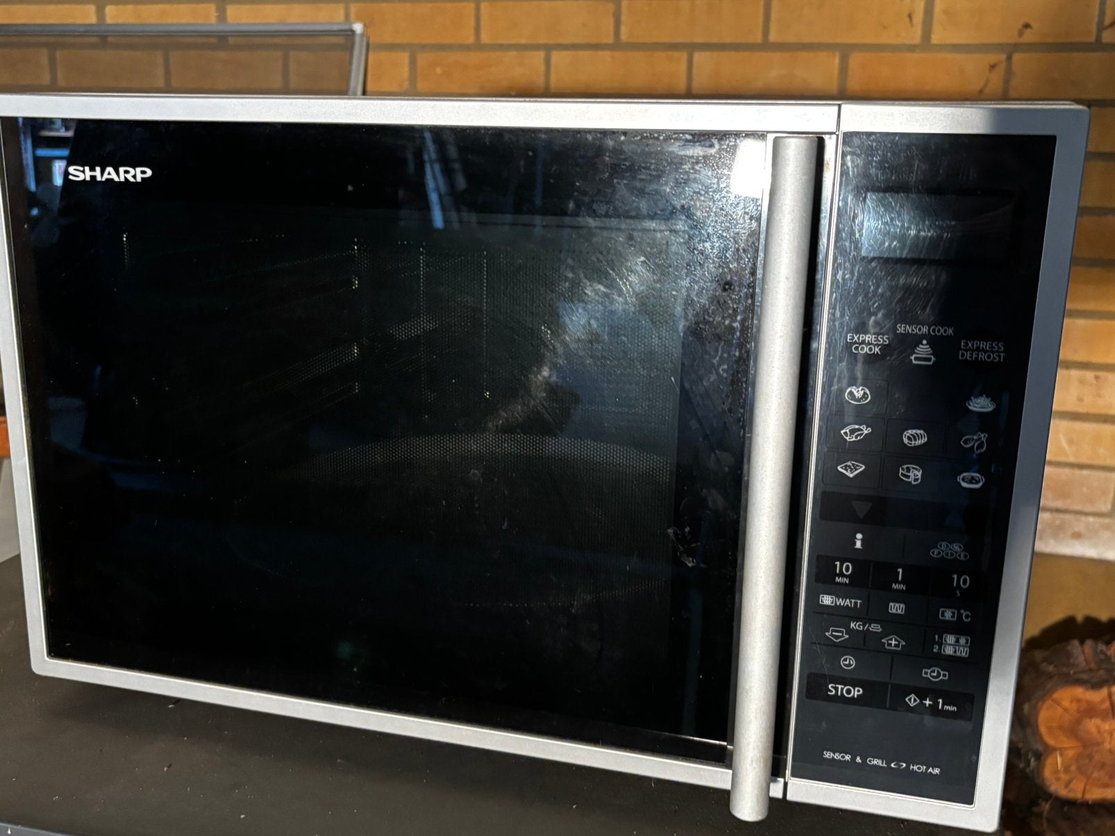 Sharp combi oven / magnetron, Witgoed en Apparatuur, Magnetrons, Ophalen, Zo goed als nieuw, Oven
