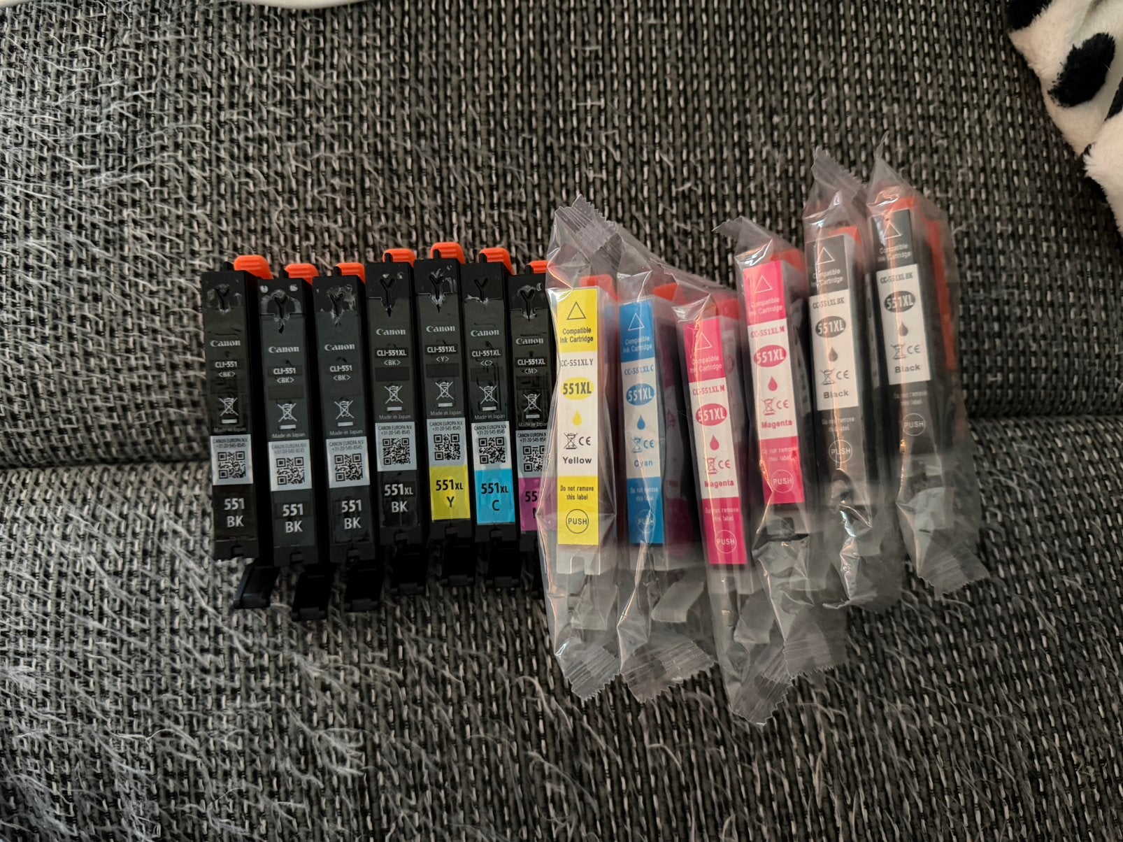 Canon CLI-551XL cartridges, Ophalen of Verzenden, Nieuw, Cartridge, Canon