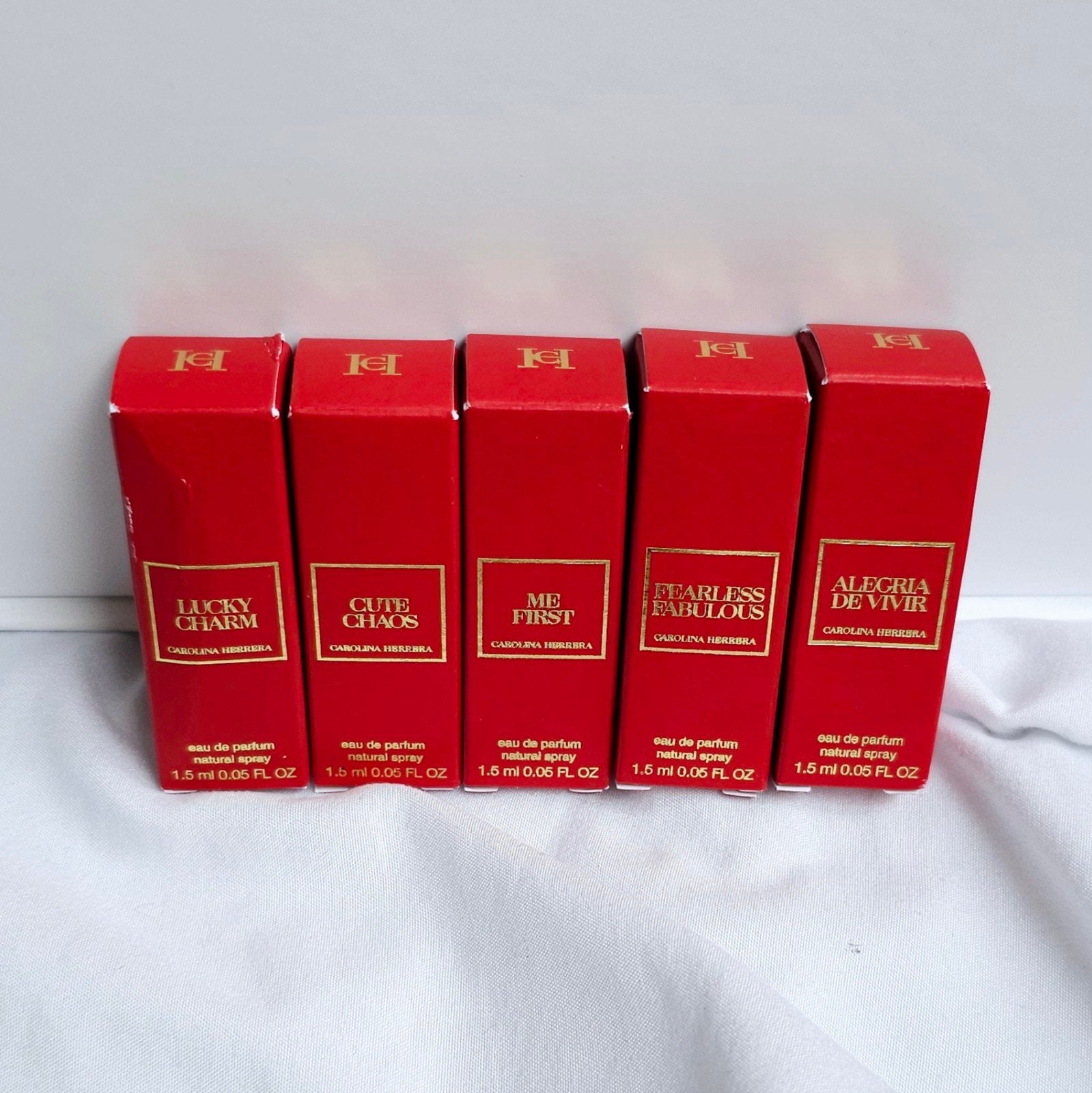 NU €5 ‼️ Carolina Herrera eau de parfum 1,5 ml, Ophalen of Verzenden, Nieuw