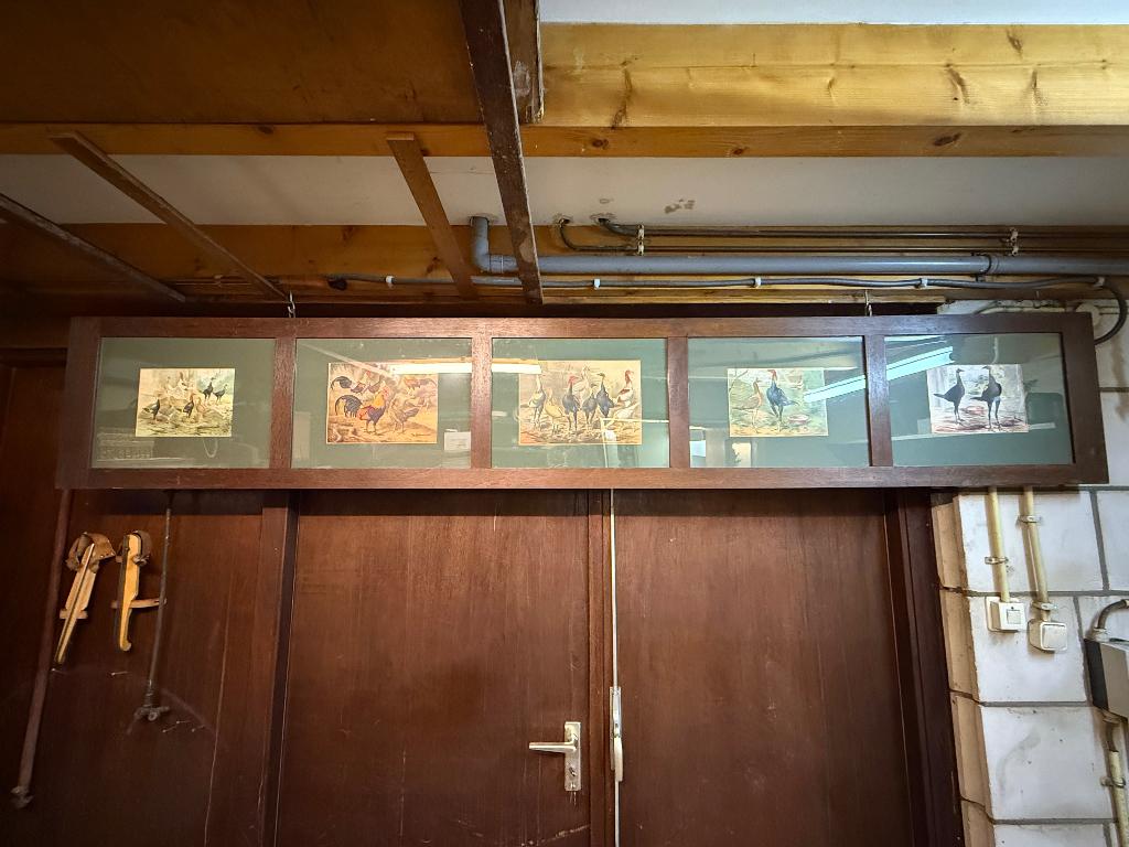 Schilderij met kippen van Engelse schilders, Ophalen