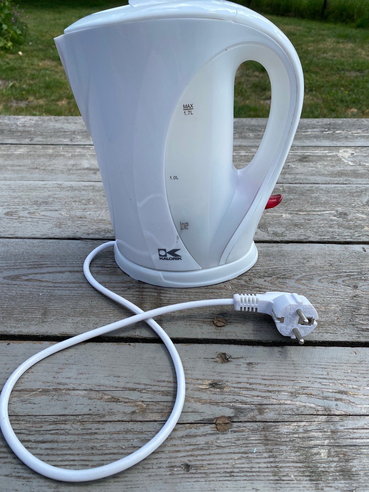 Waterkoker 1,7 liter, 1 tot 2 liter, Ophalen of Verzenden, Gebruikt