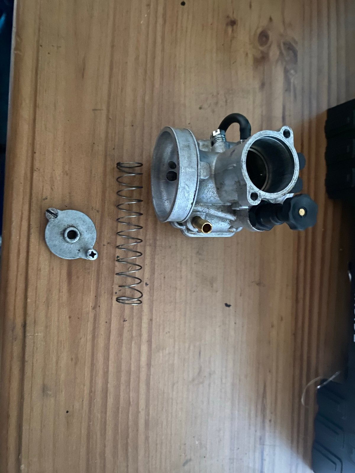 Polini CP 19mm Carburateur met Draaibaar Spruitstuk, Ophalen of Verzenden, Zo goed als nieuw, Carburateur