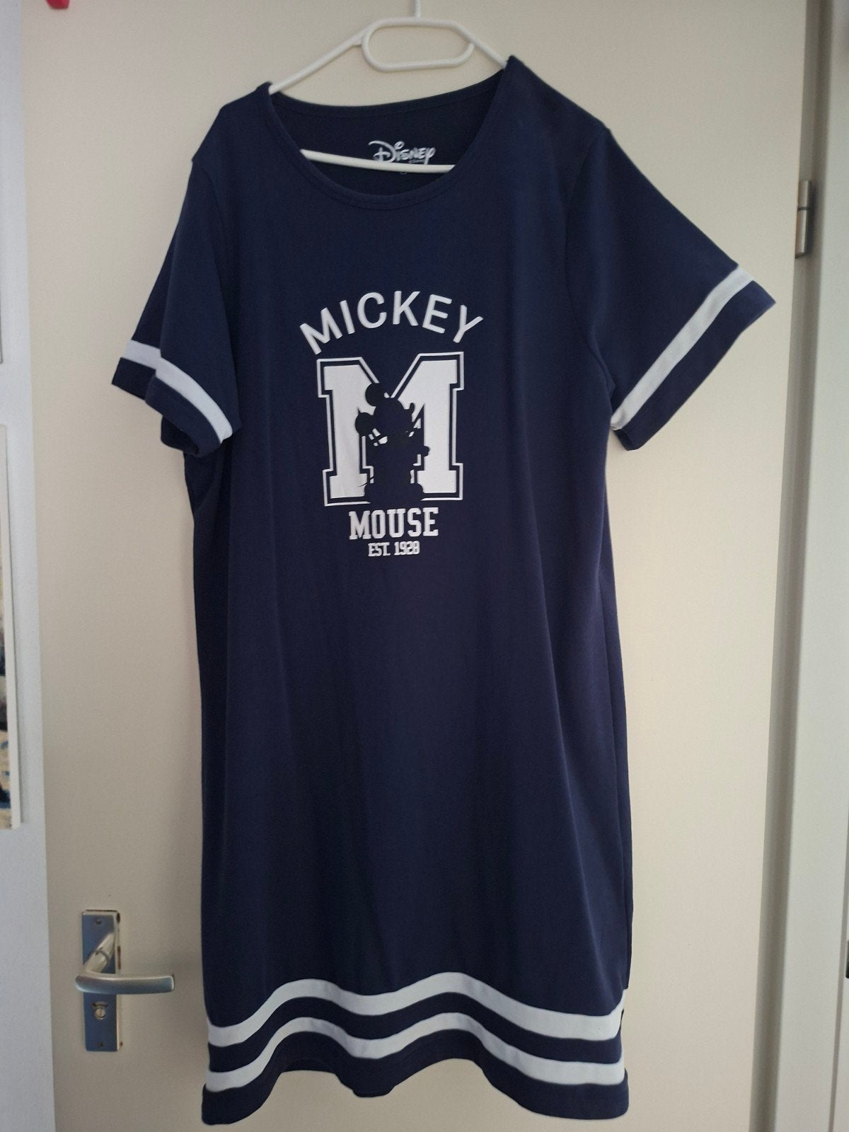 Jurkje of tuniek met Mickey Mouse in donkerblauw/wit, mt XL, Kleding | Dames, Disney, Blauw, Maat 46/48 (XL) of groter, Ophalen of Verzenden