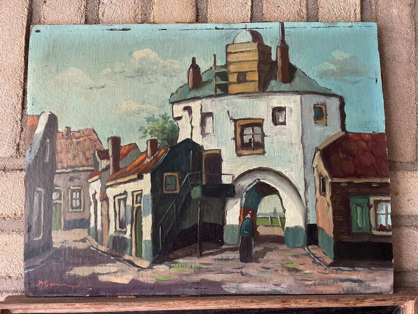 Vispoort van Harderwijk  Herman Donkelaar, Ophalen of Verzenden