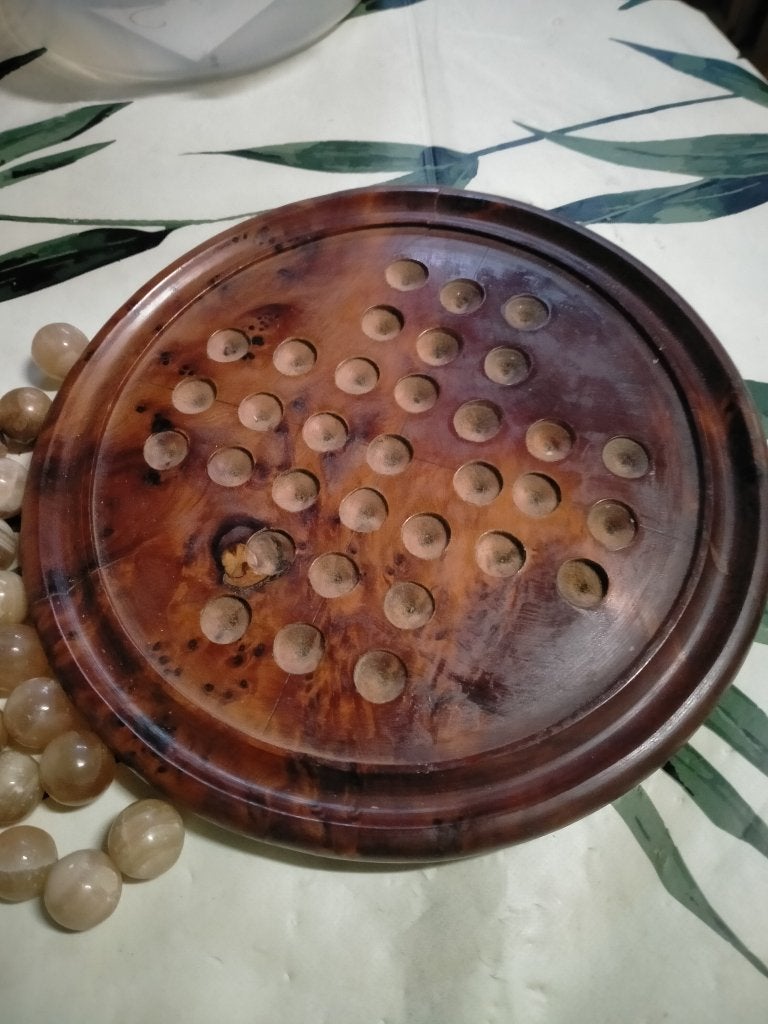 Spel solitaire, Ophalen of Verzenden, Zo goed als nieuw