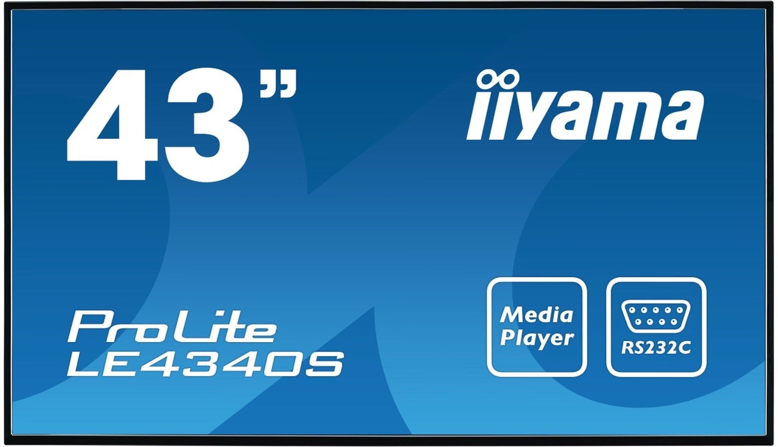 iiyama ProLite LE4340S 43 inch Full HD LED TV, Audio, Tv en Foto, Overige merken, 50 Hz, Ophalen of Verzenden, 100 cm of meer