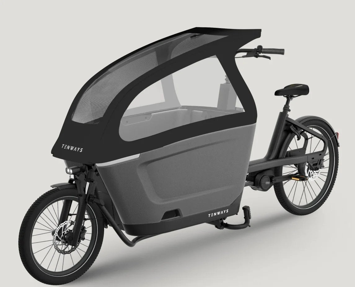Tenways Cargo One Mat Zwart, Fietsen en Brommers, -, -, Nieuw, -