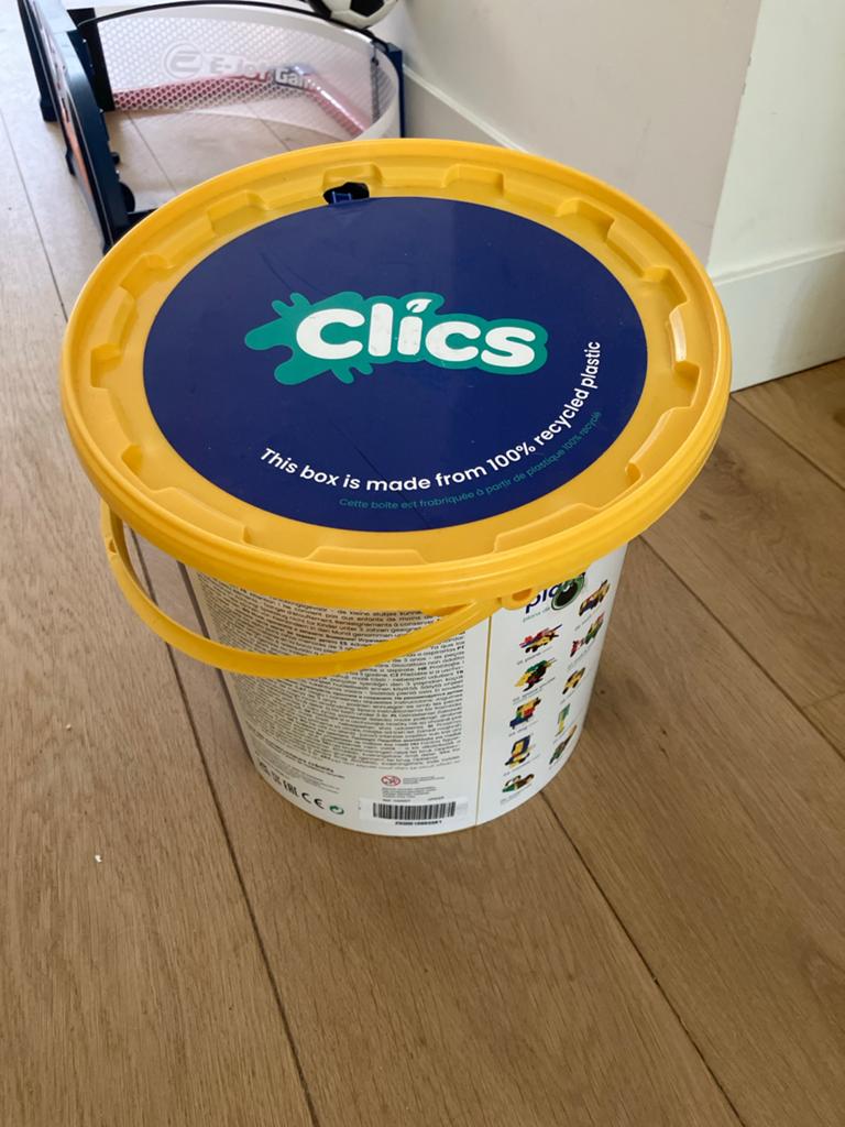 Clics set bouwspeelgoed, Kinderen en Baby's, Speelgoed | Bouwstenen, Ophalen of Verzenden, Gebruikt, Overige merken