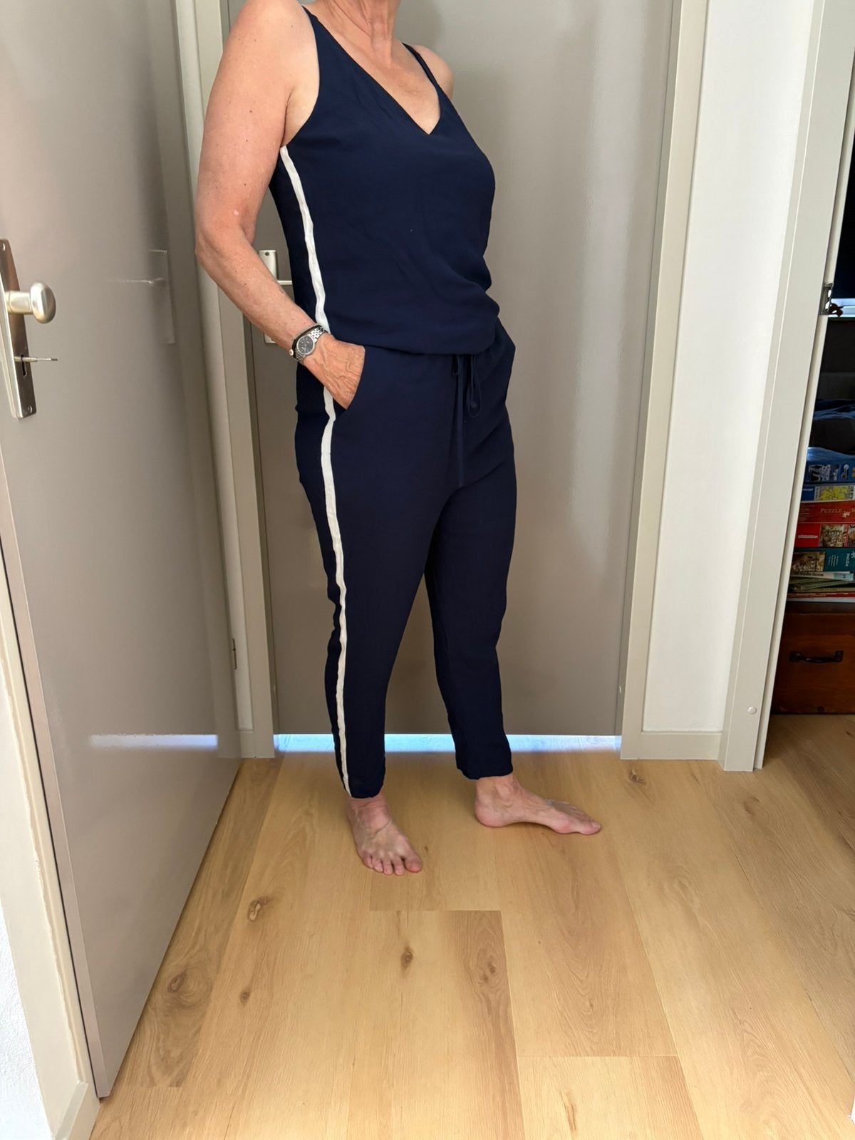 Jumpsuit Gaastra maat L, Ophalen of Verzenden, Nieuw, Maat 38/40 (M), Blauw