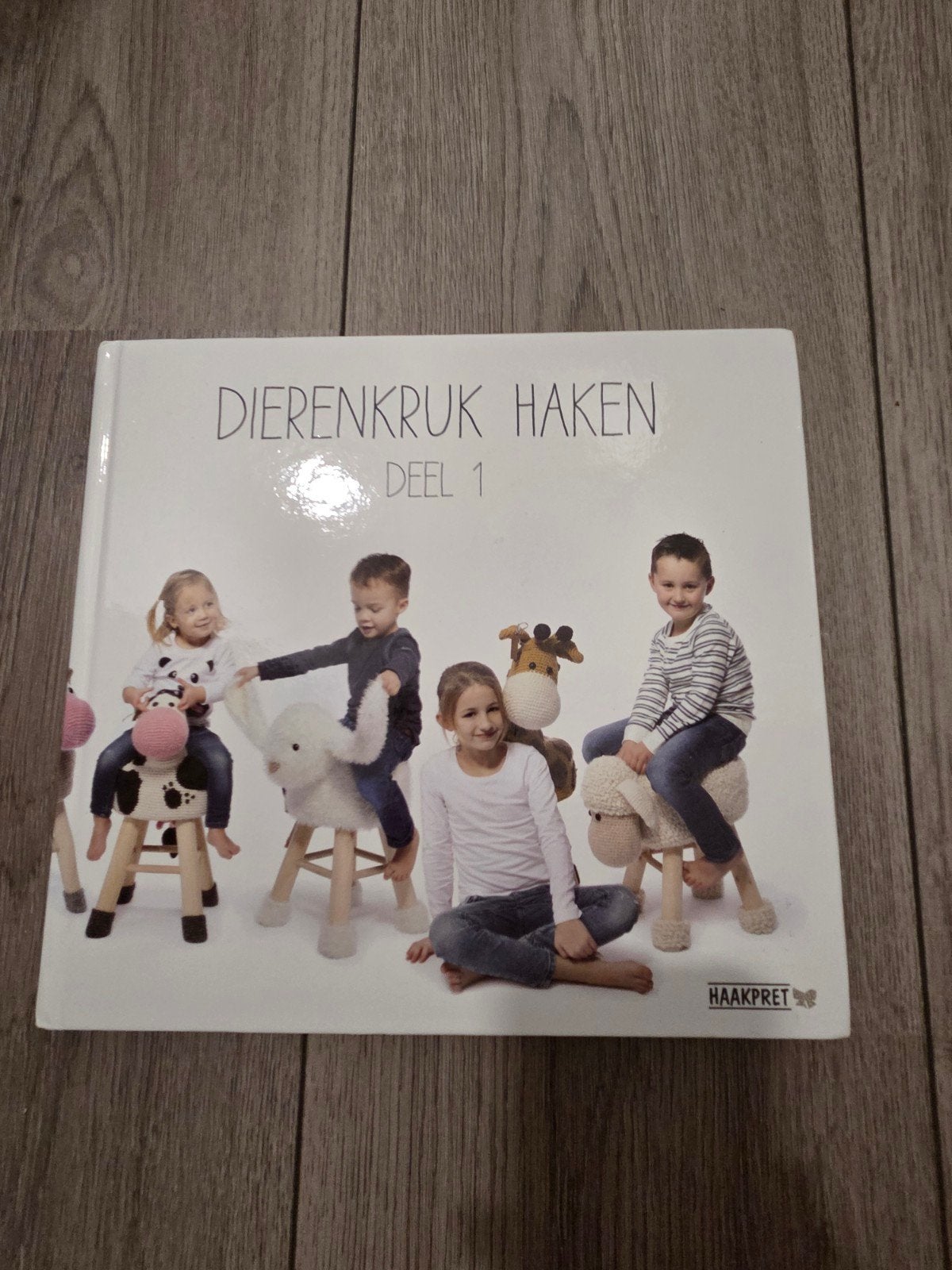 Dierenkruk Haken Deel 1 - Haakpret, Breien en Haken, Verzenden, Haakpret, Zo goed als nieuw