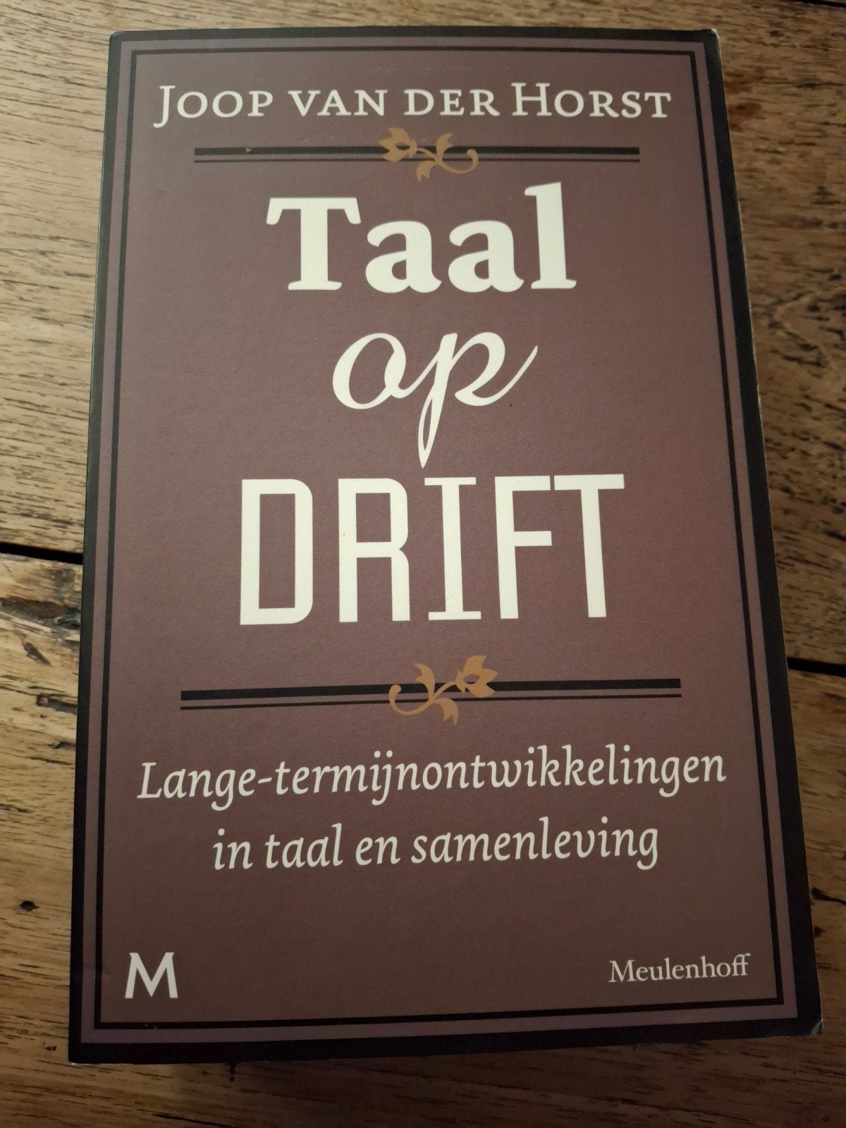 Joop van der Horst - Taal op drift, Sociale wetenschap, Zo goed als nieuw, Joop van der Horst, Ophalen of Verzenden
