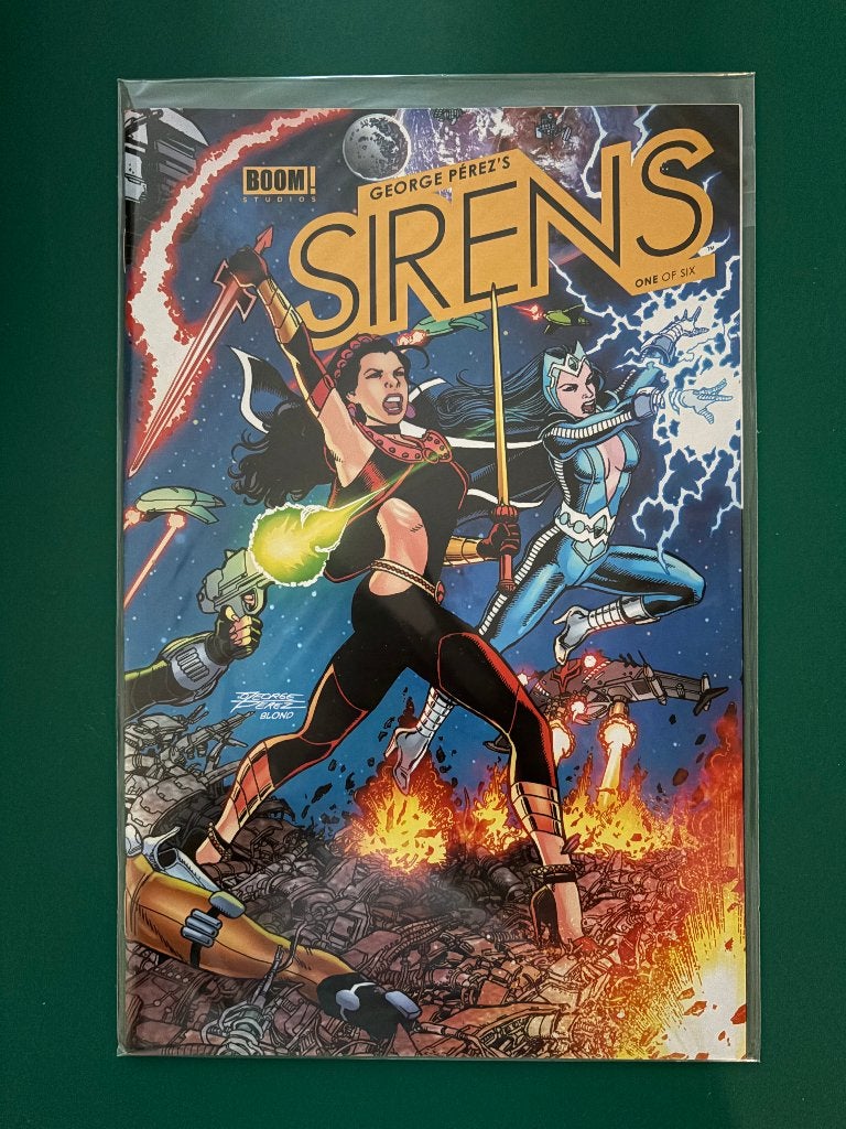 Boom! Studios - George Perez's Sirens - diverse delen, Amerika, Ophalen of Verzenden, Zo goed als nieuw, Meerdere comics