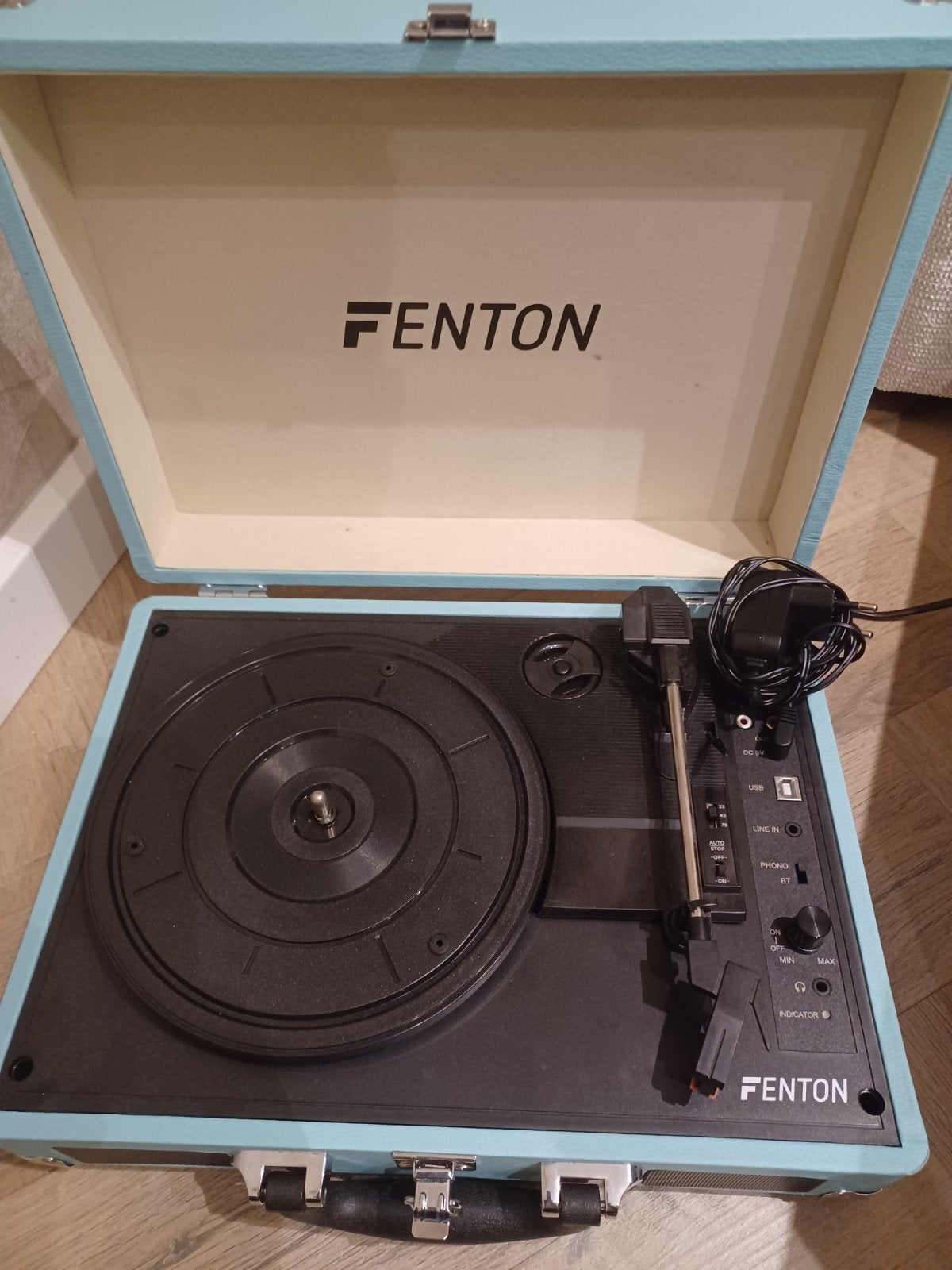 Fenton platenspeler in koffer - Zo goed als nieuw, Ophalen