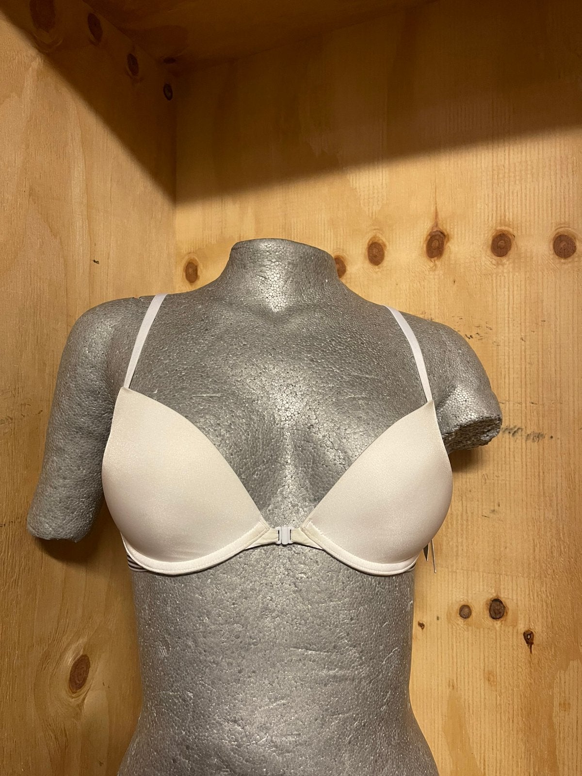 Calvin klein  push up bh maat  70d voorsluiting, Verzenden, Wit, BH