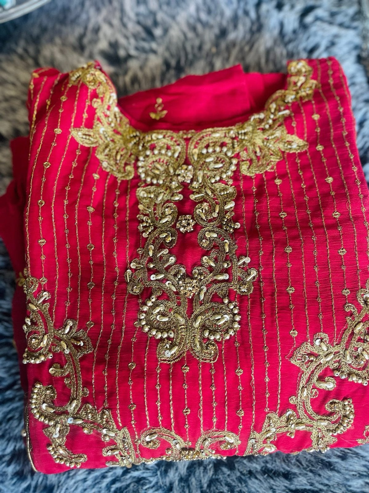 Indiase Feestjurk Maat 38 - Prachtig Handwerk, Kleding | Dames, Maat 38/40 (M), Overige typen, Nieuw, Ophalen of Verzenden