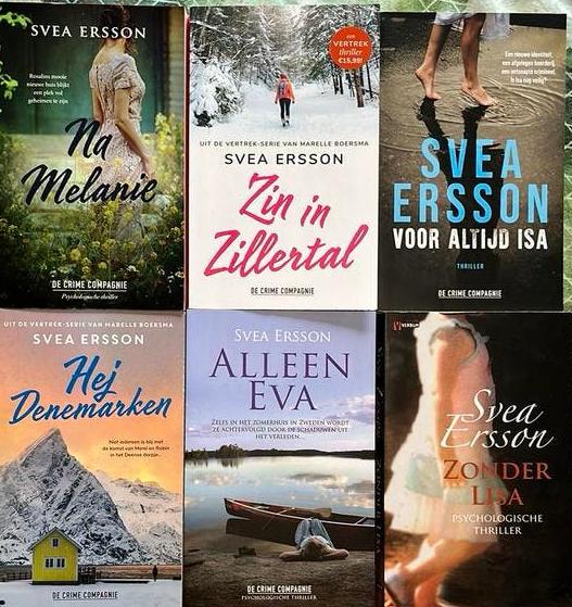 6 x Svea Ersson, oa zonder Lisa, zin in Zillertal, Ophalen of Verzenden, Zo goed als nieuw