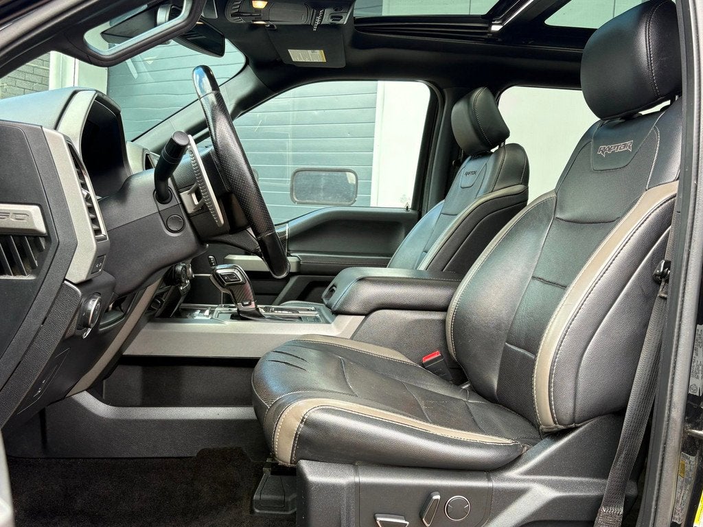 Ford USA F150 Raptor 3.5 V6 457pk Autom. SuperCrew 4x4 Panor, Auto's, Automaat, F-150, Zwart, Bedrijf