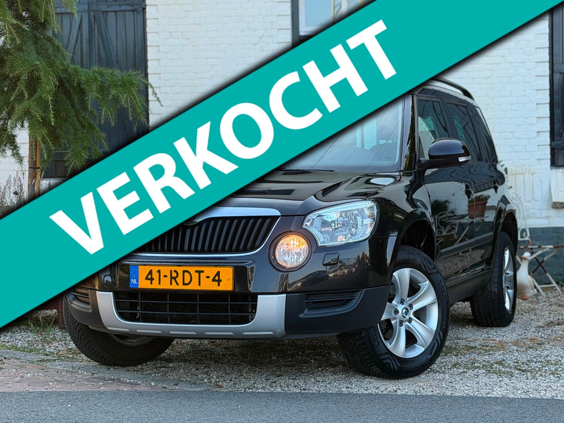 Skoda Yeti 1.2 TSI Ambition|Pano|Clima|Cruise|Goed onderhoud, Auto's, Euro 5, Gebruikt, Zwart, 4 cilinders