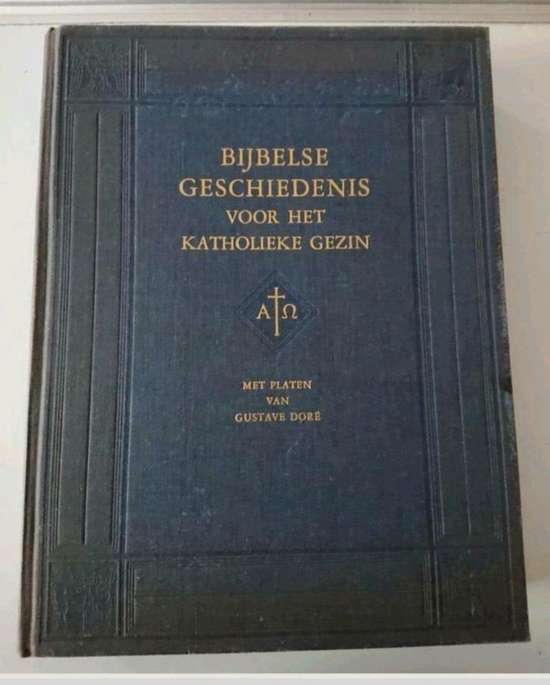 Bijbelse geschiedenis voor het katholieke gezin (100 etsen), Ophalen of Verzenden, Zo goed als nieuw, Christendom | Katholiek