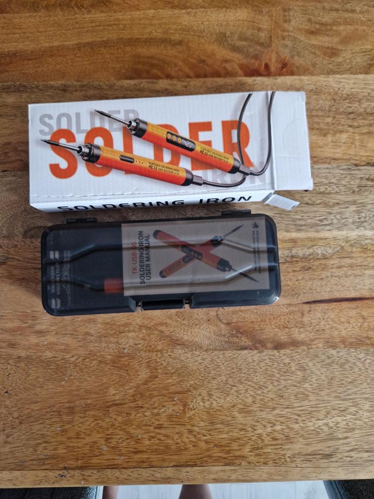 Nieuwe USB Soldeerbout Set - Draagbaar en Compleet, Ophalen of Verzenden, Nieuw, Minder dan 150 ampère, Overige typen