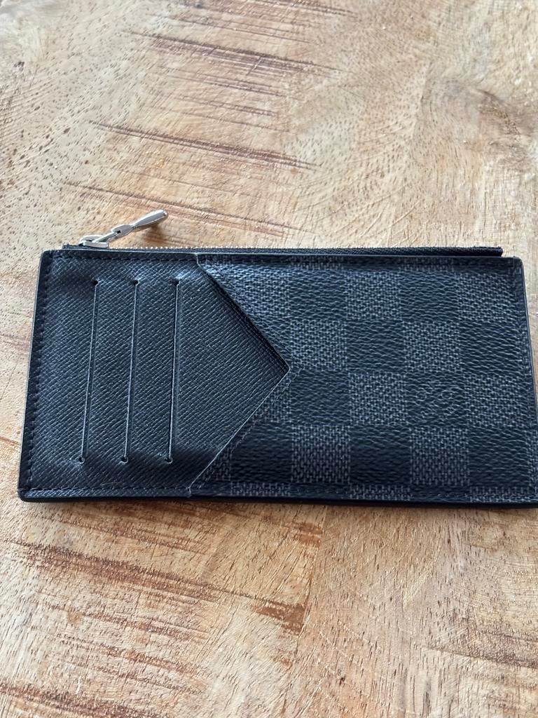 Louis Vuitton Pasjeshouder/Portemonnee, Ophalen, Zo goed als nieuw, Zwart, Overige merken