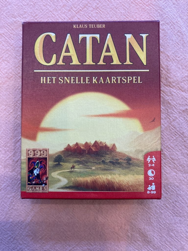 Catan het dobbelspel 999 games in goede staat!, Een of twee spelers, Ophalen of Verzenden, Zo goed als nieuw, 999 Games   ..