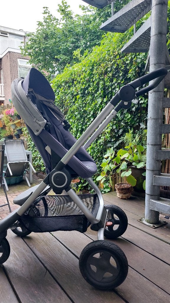 Stokke kinderwagen (grijs), Ophalen, Gebruikt, Kinderwagen, Overige merken