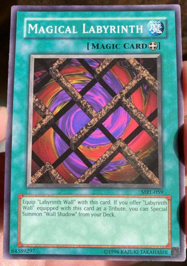 Yu-Gi-Oh! Magical Labyrinth MRL Old Magic Print !, Ophalen of Verzenden, Zo goed als nieuw, Losse kaart