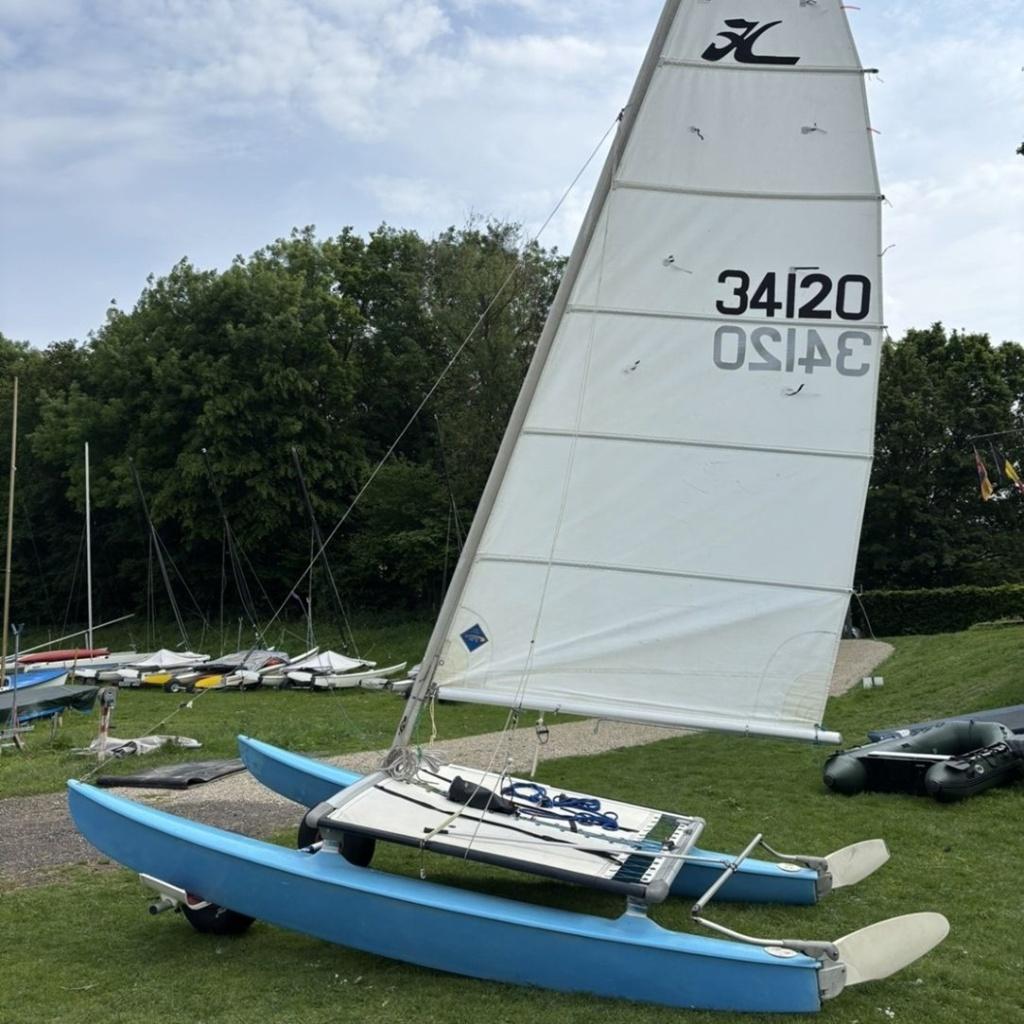 hobie 14 catamaran, Ophalen, Gebruikt, Hobie, Geen motor